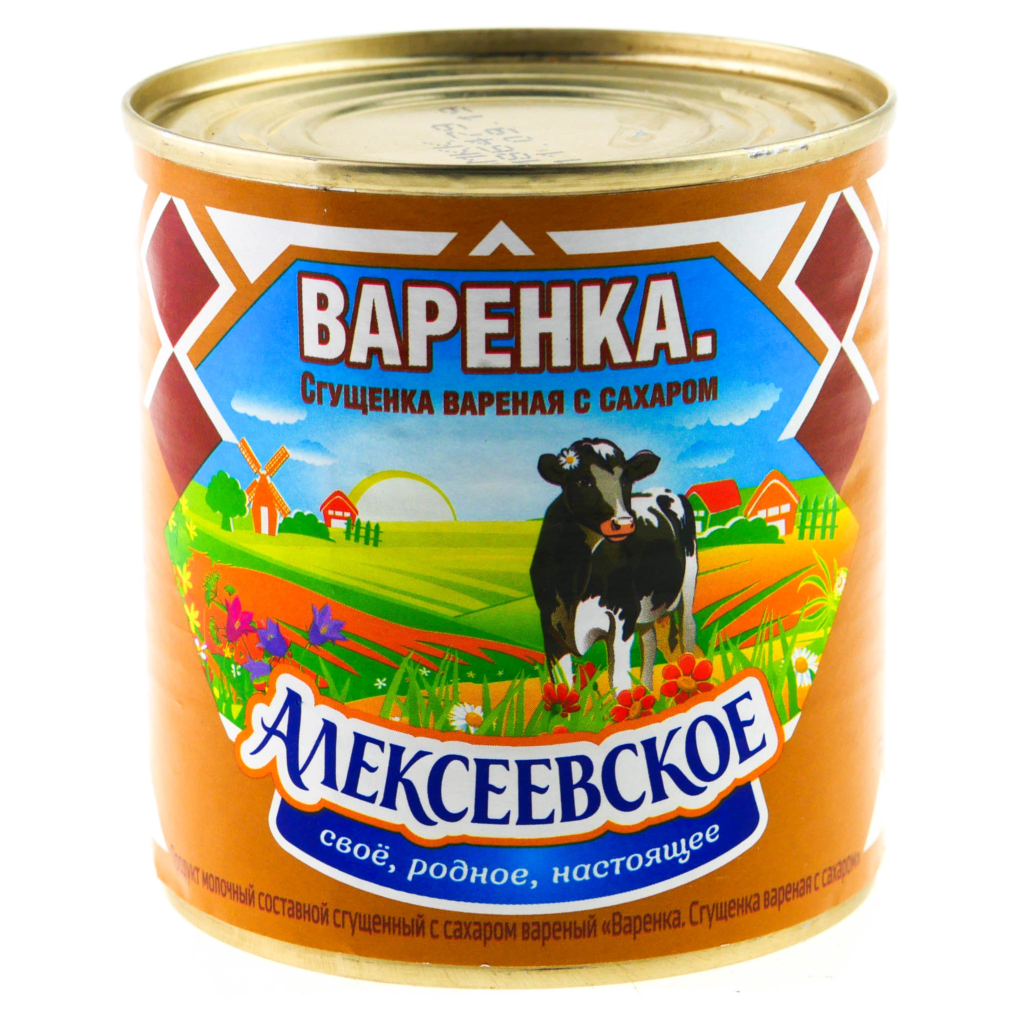 Продукт варенка Алексеевская 4% 370г