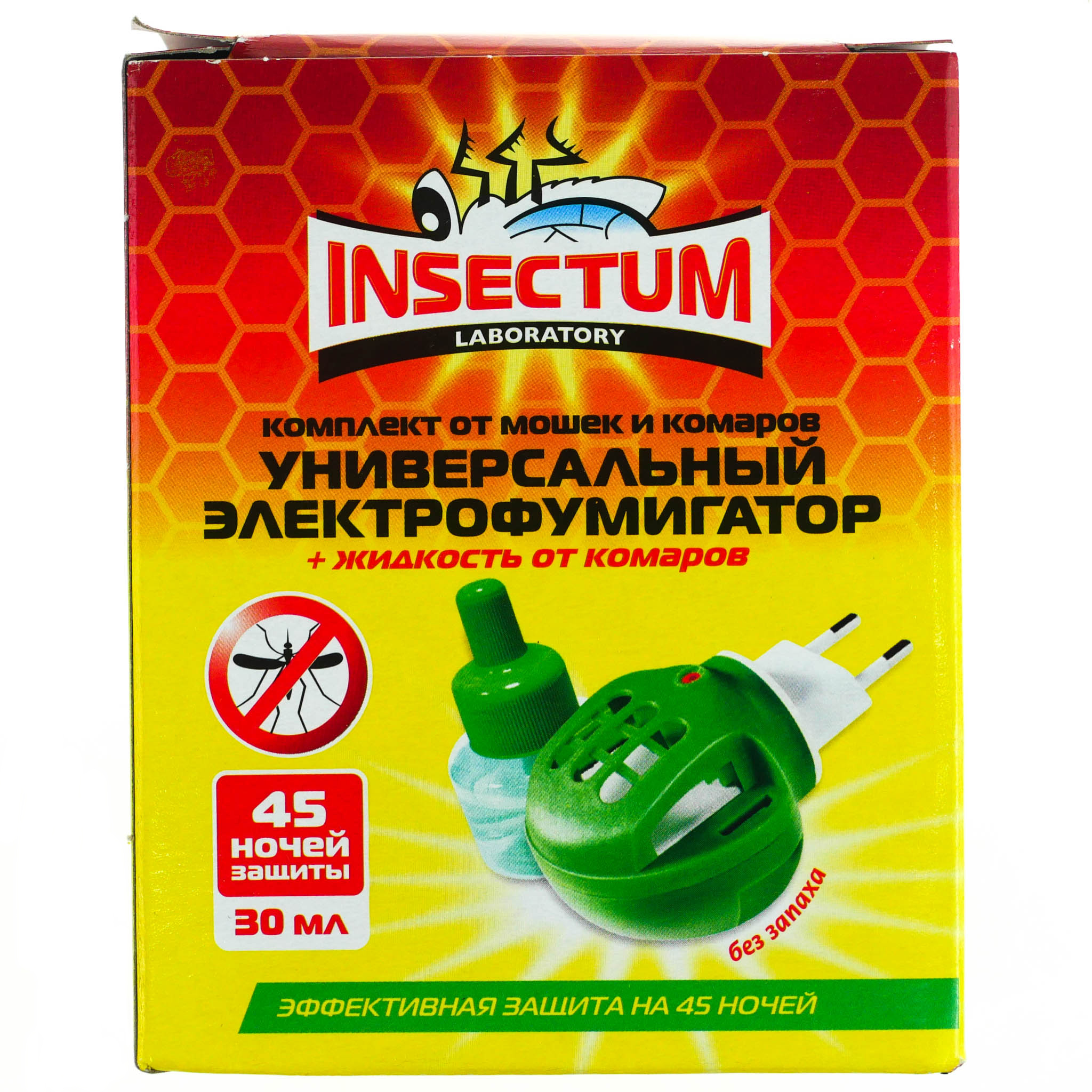  для защиты от насекомых Insectum (Инсектум) фумигатор+жидкость .