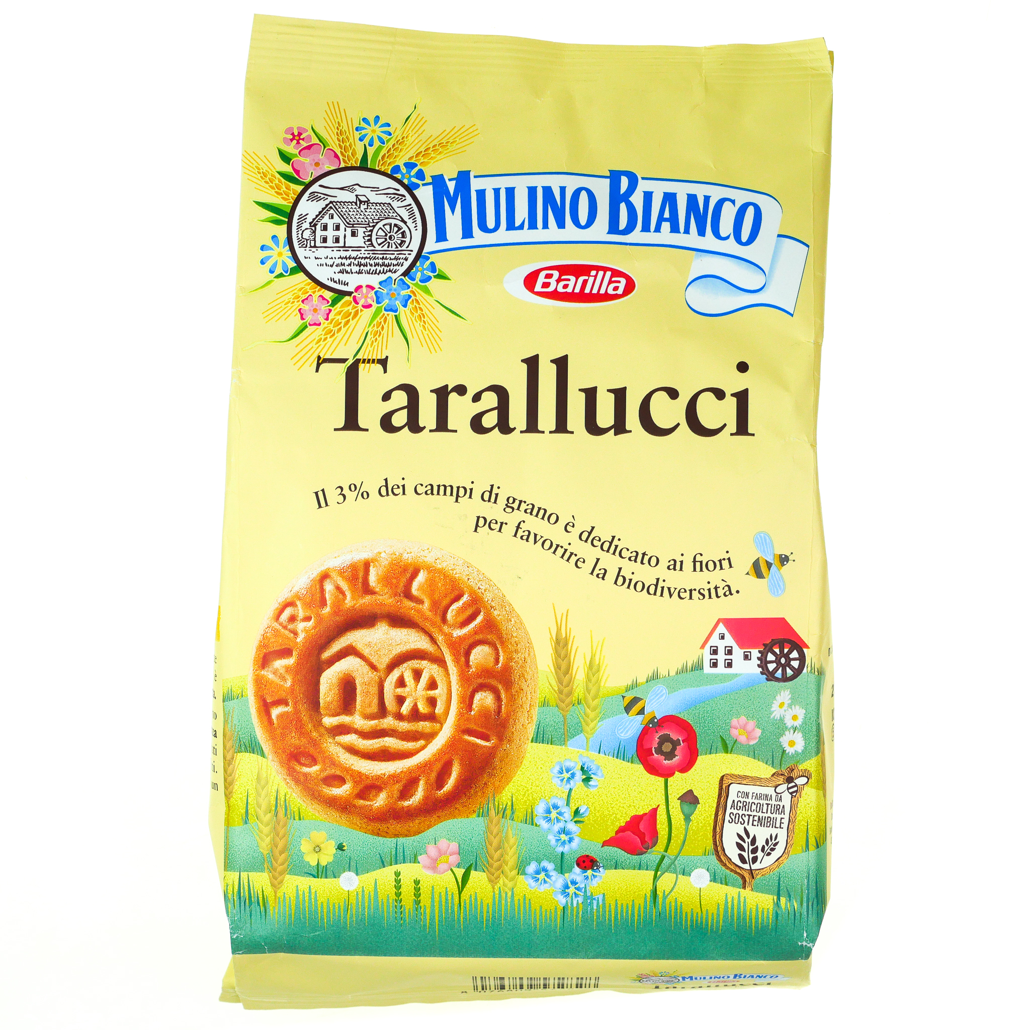 Печенье сахарное Barilla (Барилла) Mulino Bianco 350г Тараллуччи купить с  доставкой на дом в интернет-магазине Торнадо