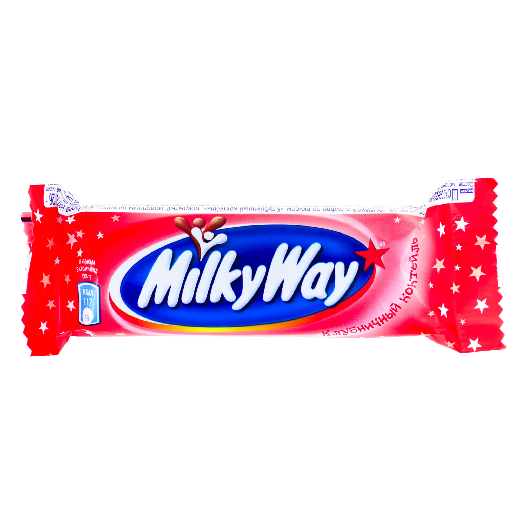 Батончик шоколадный Milky Way (Милки Вэй) 26г клубника купить с доставкой  на дом в интернет-магазине Торнадо